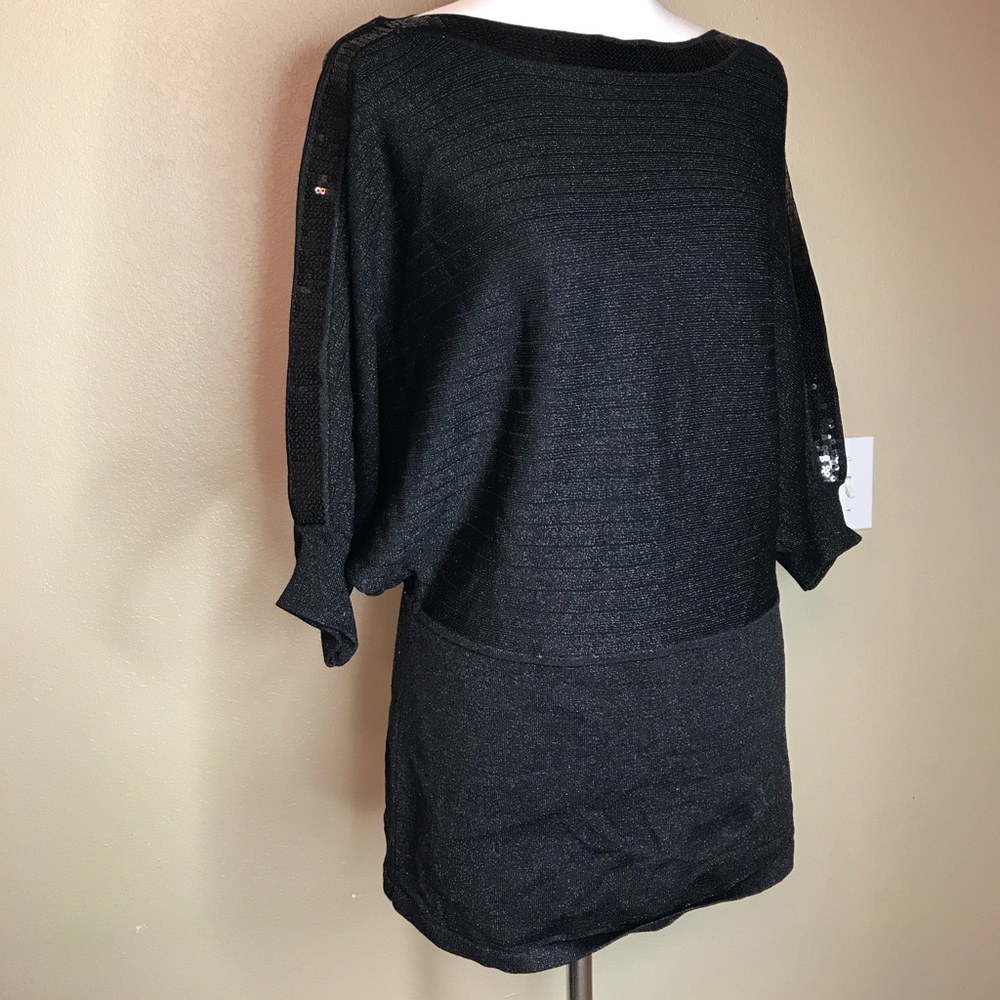 CARMEN MARC VALVO Black Cocktail Evening Dress S